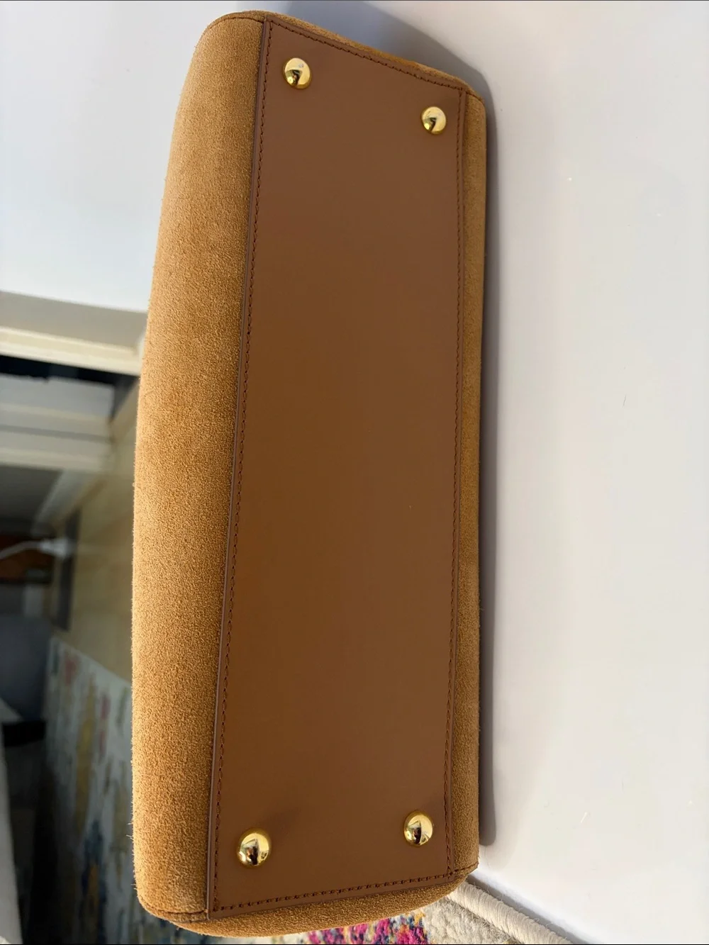 Demellier Elsa Hosk x The Midi Hudson Midi / brulee suede